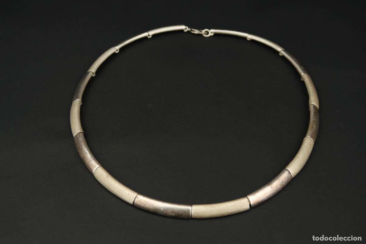 Joyeria: Antigua Gargantilla de Plata - Foto 2
