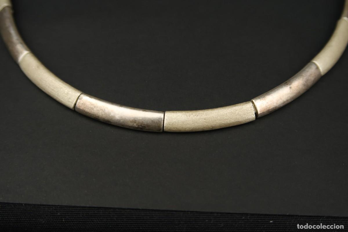 Joyeria: Antigua Gargantilla de Plata - Foto 3