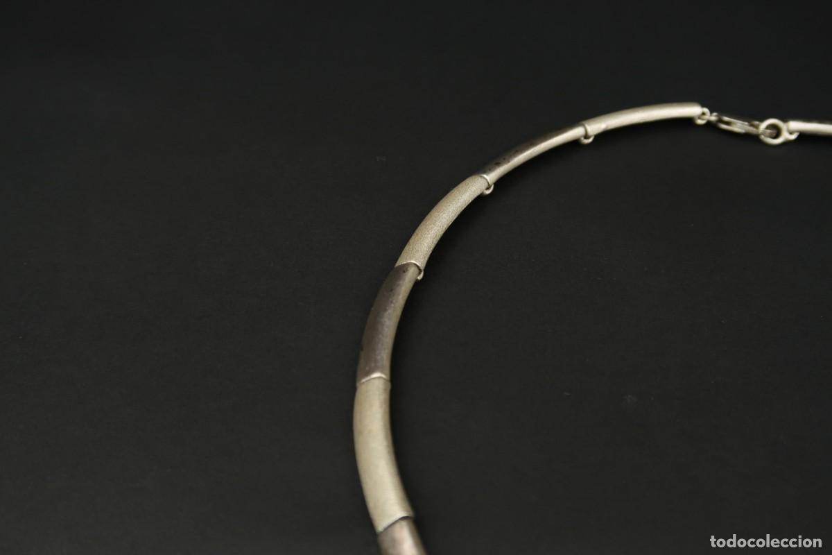 Joyeria: Antigua Gargantilla de Plata - Foto 5