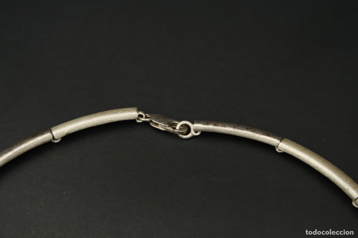 Joyeria: Antigua Gargantilla de Plata - Foto 6