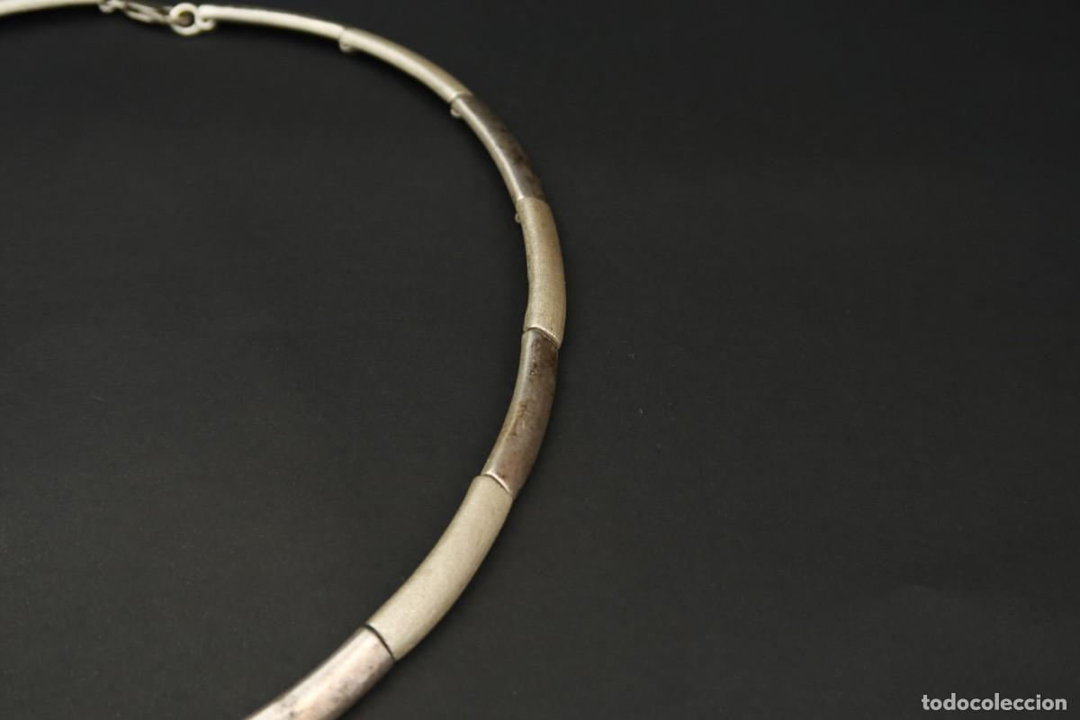 Joyeria: Antigua Gargantilla de Plata - Foto 7