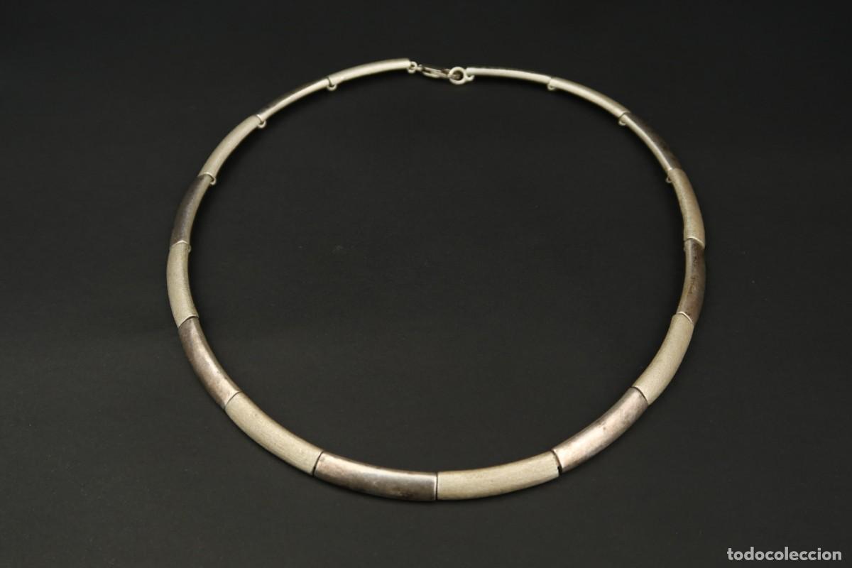 Joyeria: Antigua Gargantilla de Plata - Foto 8