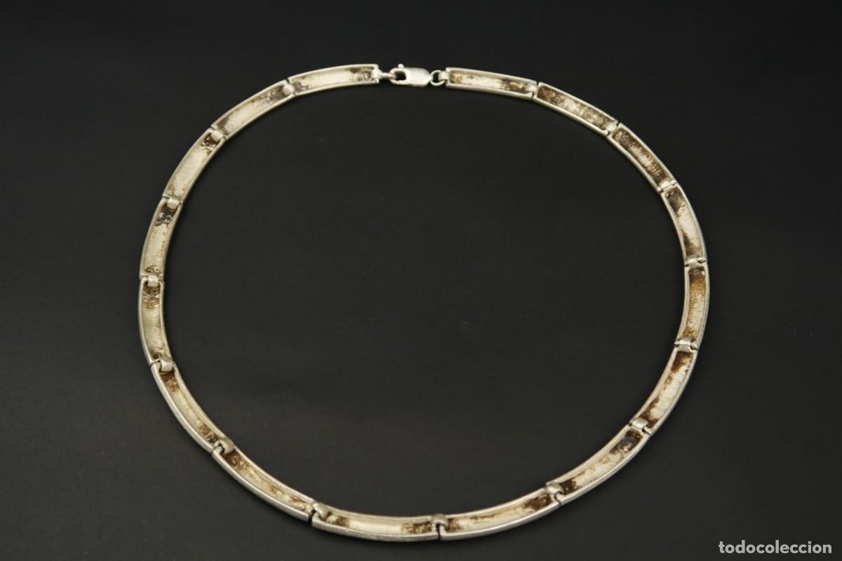 Joyeria: Antigua Gargantilla de Plata - Foto 9