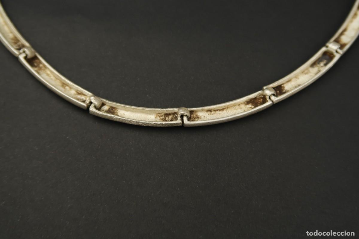 Joyeria: Antigua Gargantilla de Plata - Foto 10