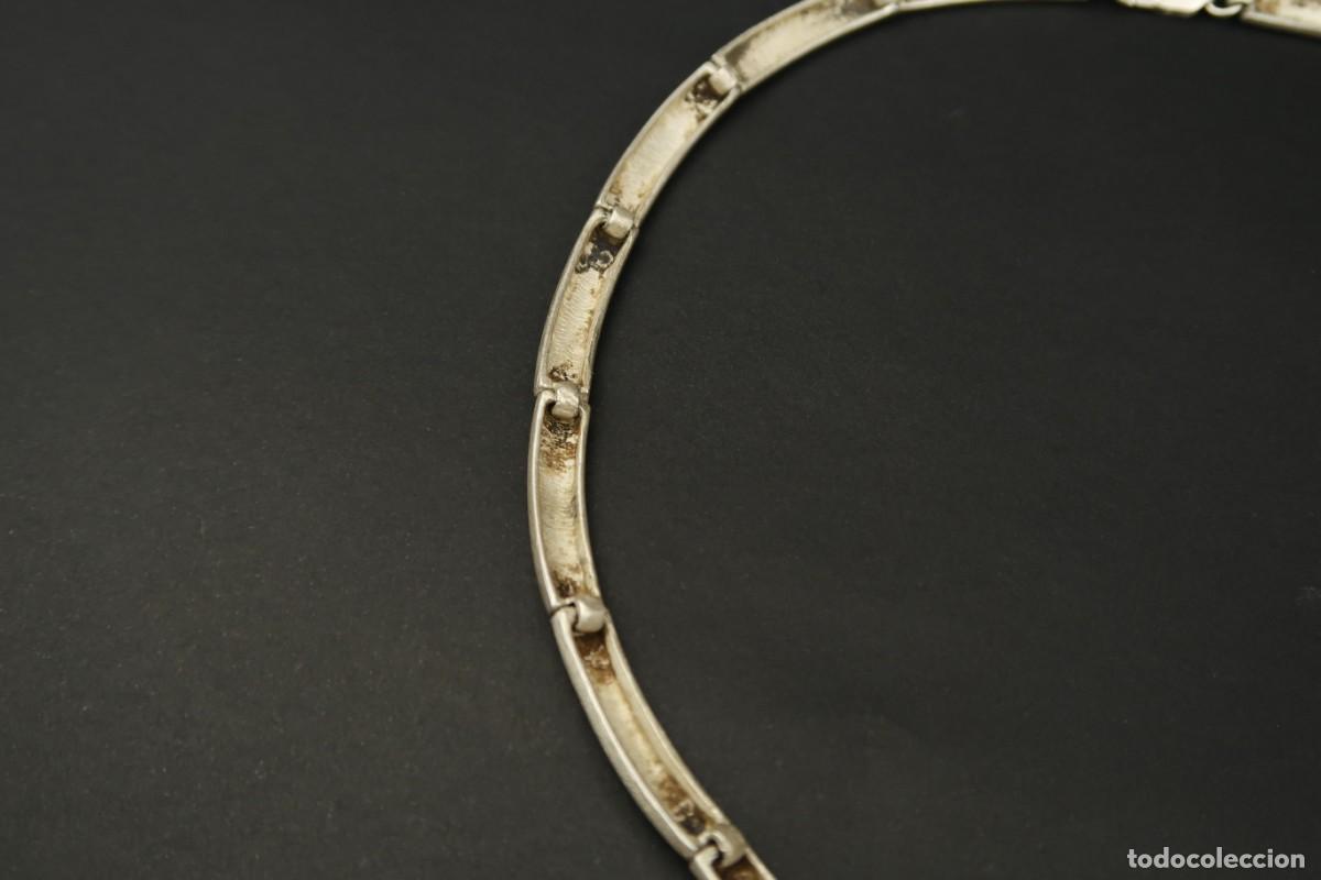 Joyeria: Antigua Gargantilla de Plata - Foto 11