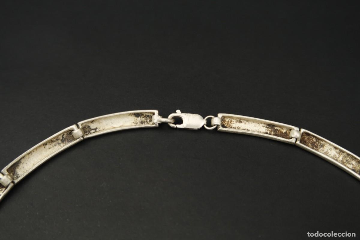 Joyeria: Antigua Gargantilla de Plata - Foto 12