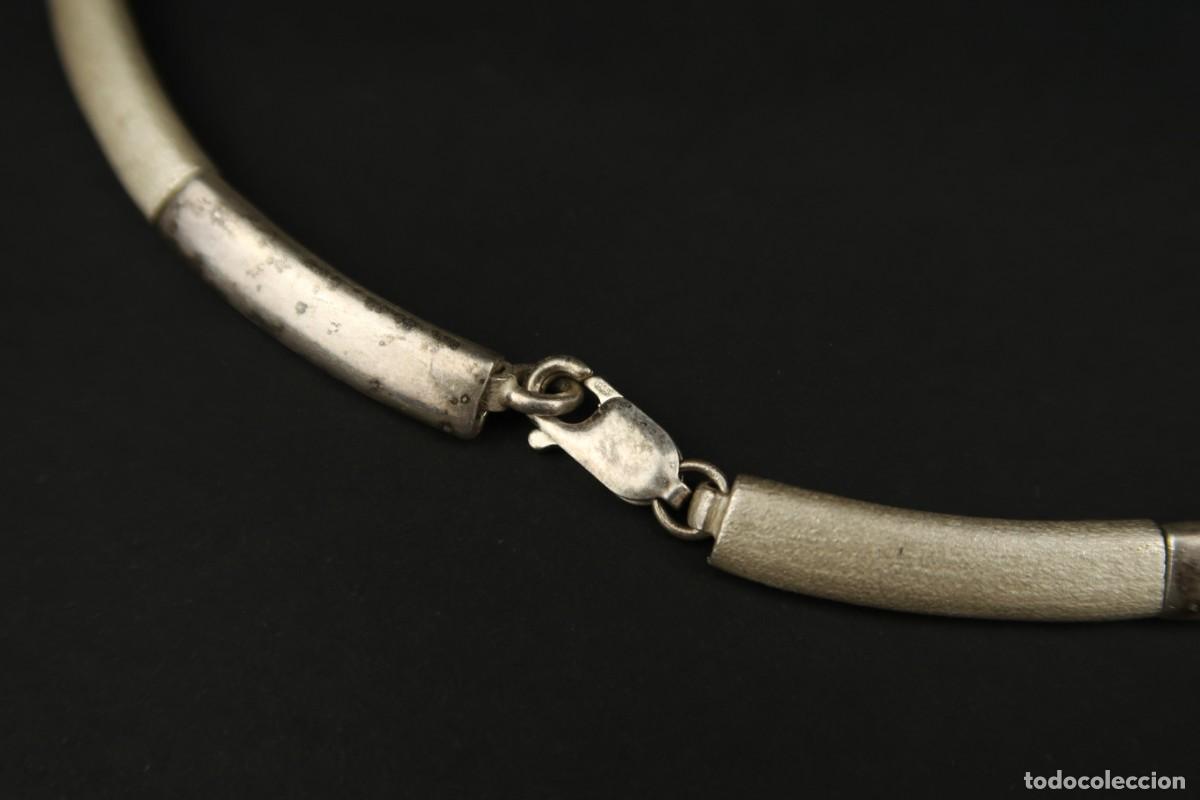 Joyeria: Antigua Gargantilla de Plata - Foto 14