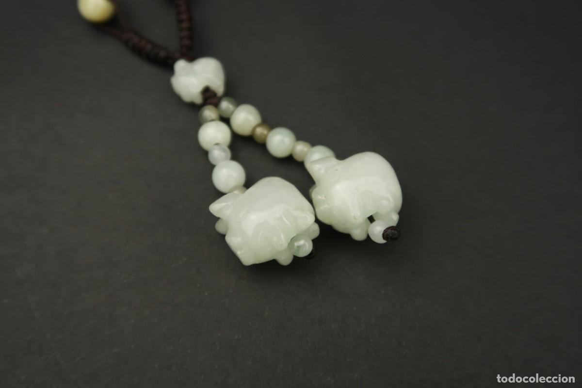 Joyeria: Antiguo Collar de Jade - Foto 2