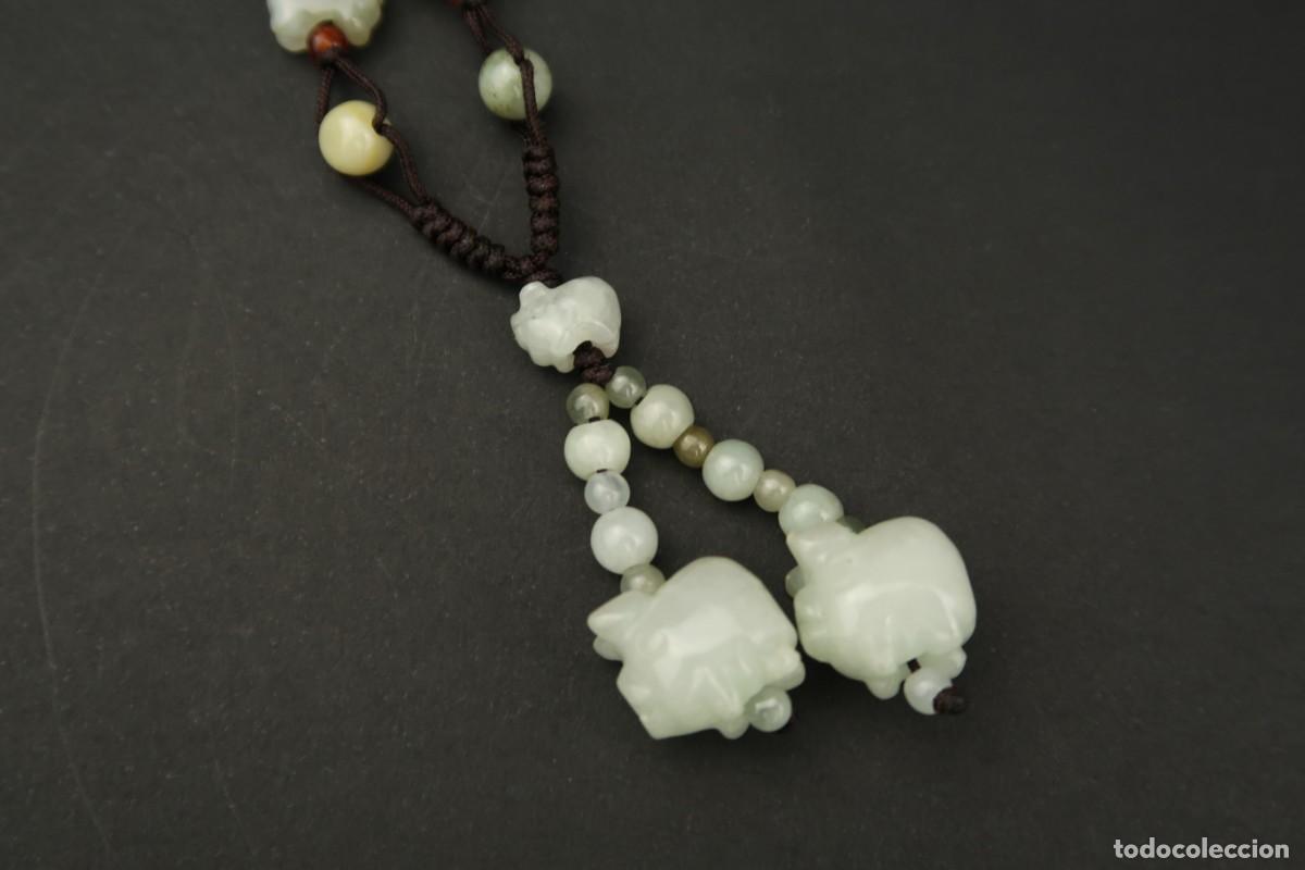 Joyeria: Antiguo Collar de Jade - Foto 3