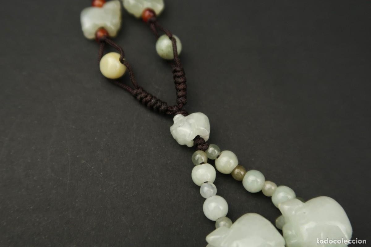 Joyeria: Antiguo Collar de Jade - Foto 4