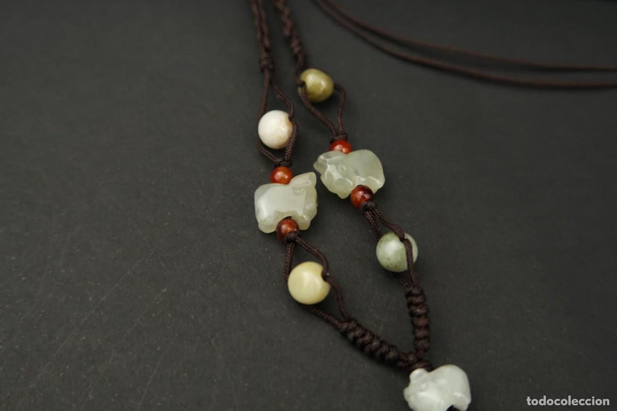 Joyeria: Antiguo Collar de Jade - Foto 5