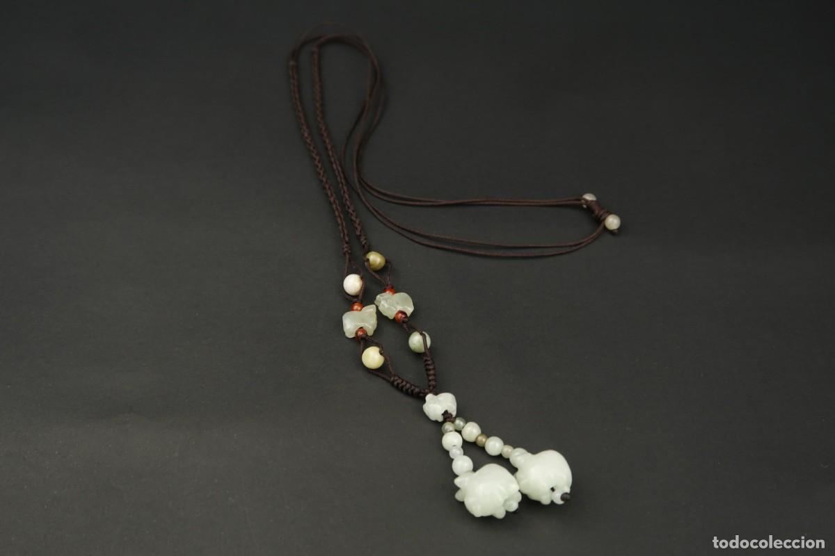 Joyeria: Antiguo Collar de Jade - Foto 9
