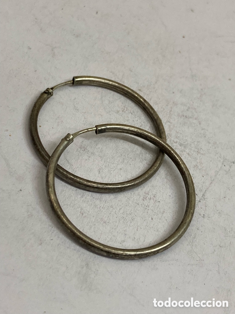 Joyeria: Pendientes de plata P137 - Foto 1