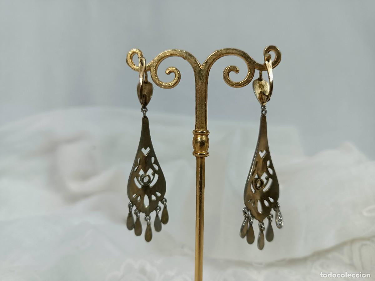 Joyeria: ANTIGUOS PENDIENTES ALFONSINOS - Foto 6
