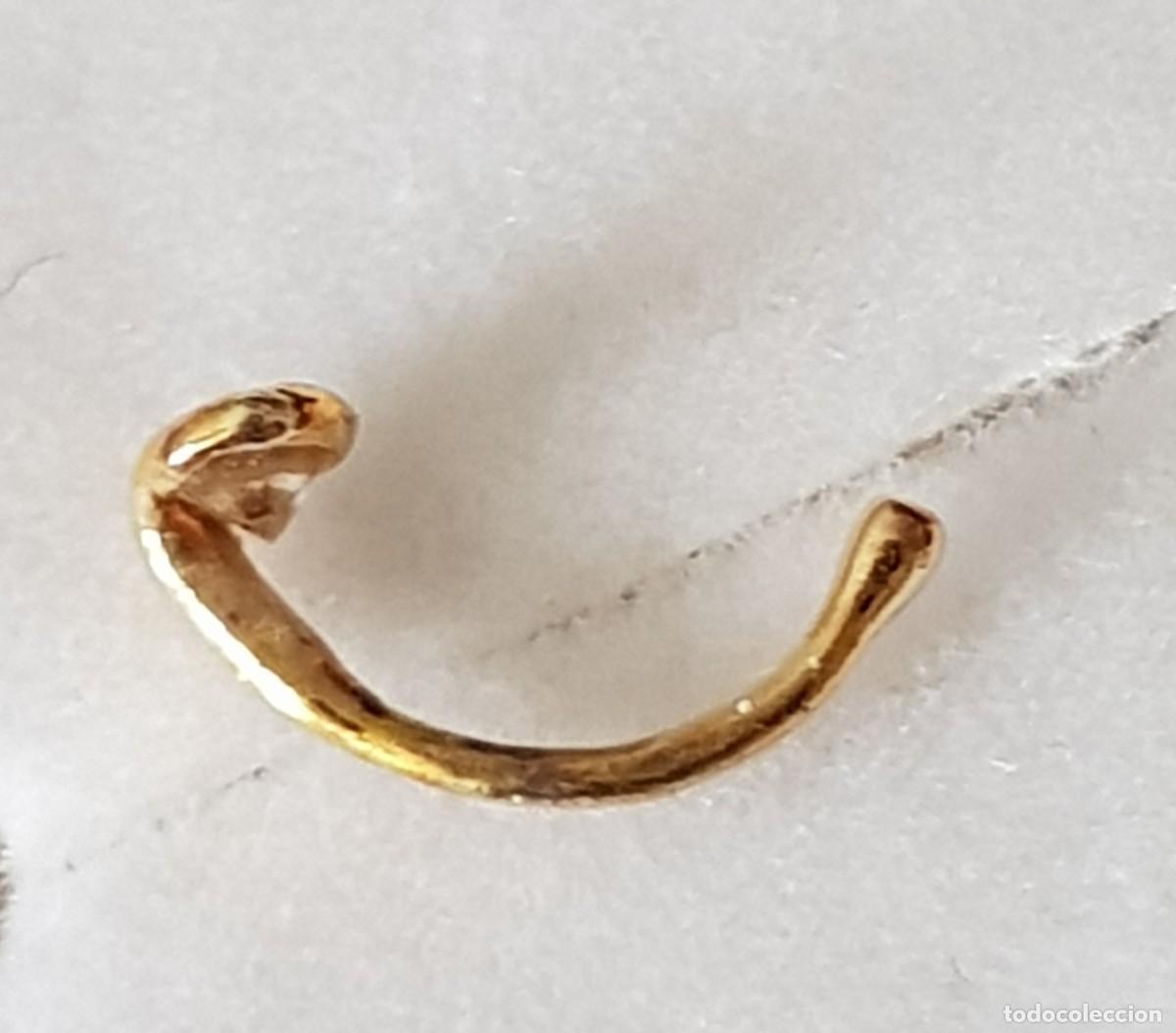 Joyeria: Piercing para nariz de oro de 18 kilates (Nuevo) - Foto 2