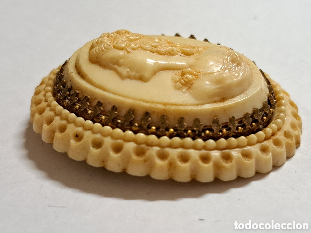 Joyeria: Antiguo Broche camafeo de origen frances - Foto 2