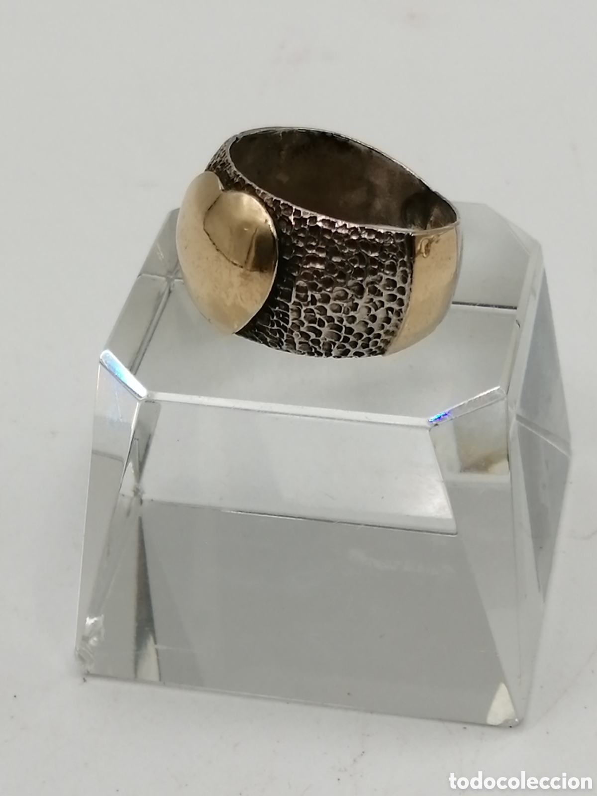 Joyeria: Anillo plata 925mls y oro 18quilates - Foto 2