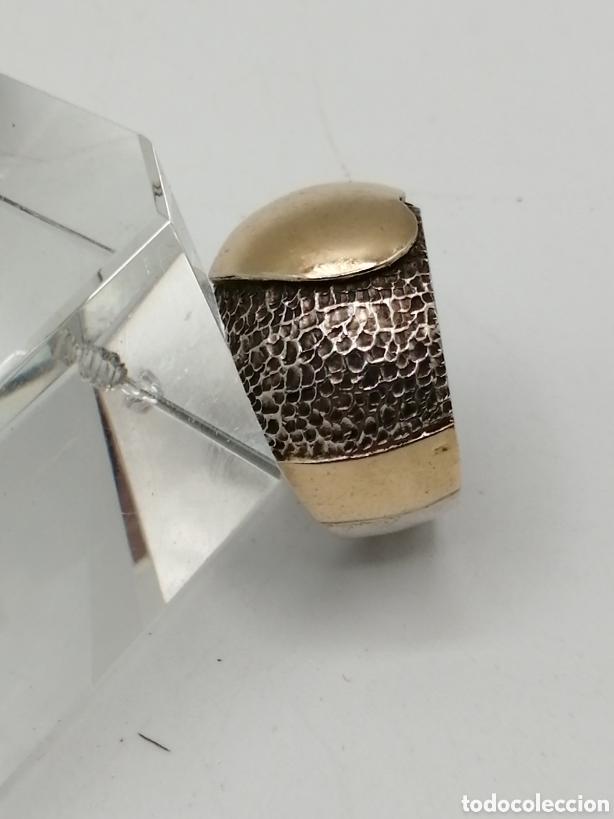 Joyeria: Anillo plata 925mls y oro 18quilates - Foto 3