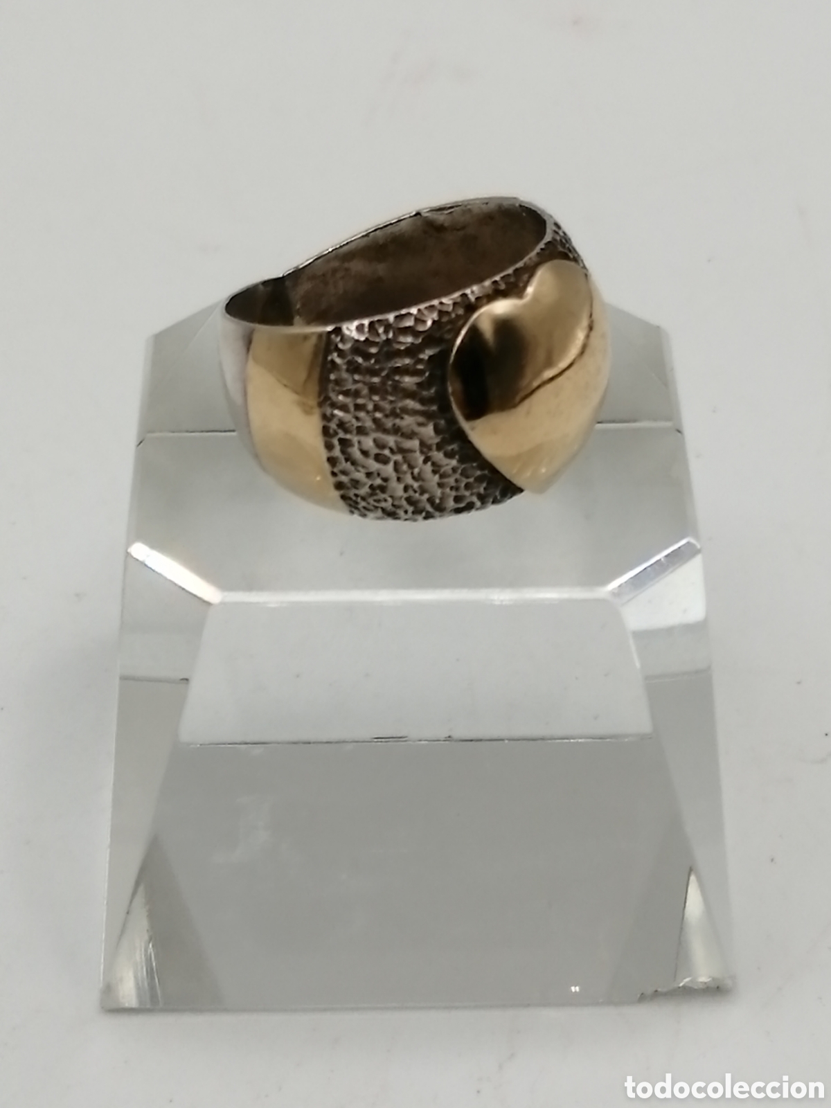 Joyeria: Anillo plata 925mls y oro 18quilates - Foto 1