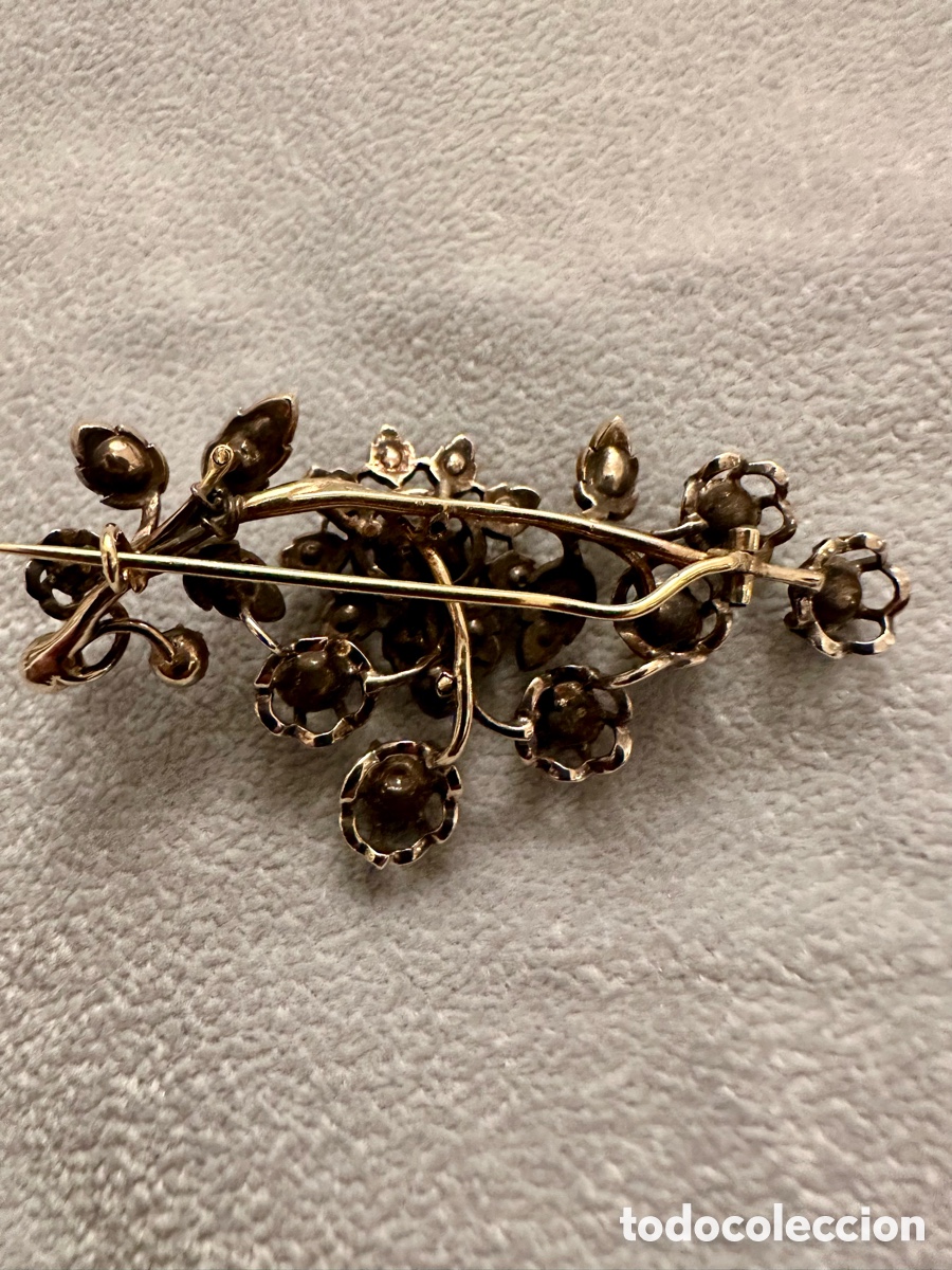 Joyeria: Broche de oro del S XIX - Foto 5
