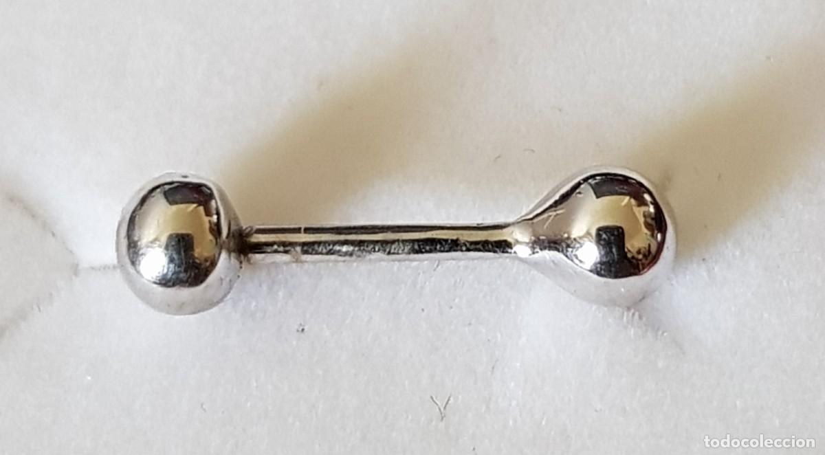 Joyeria: Piercing de oro Blanco de 18 kilates (Nuevo) - Foto 2