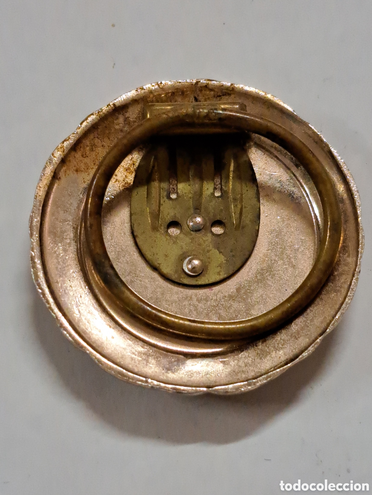 Joyeria: Antiguo broche con nacar - Foto 2