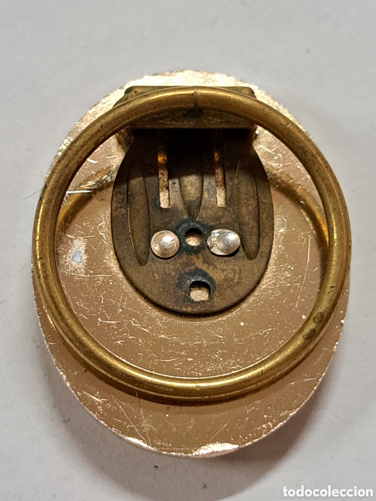 Joyeria: Antiguo broche con nacar - Foto 2