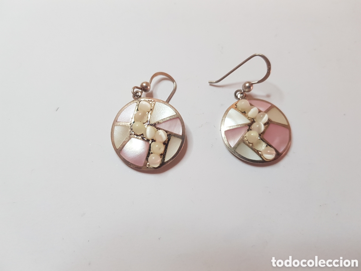 Joyeria: #883 Pendientes plata de ley 925 2cm - Foto 1