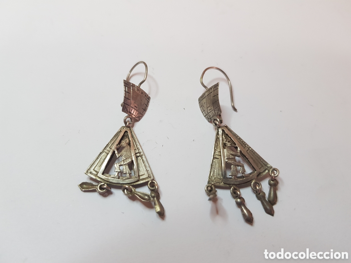 Joyeria: #885 Pendientes plata de ley 925 2cm - Foto 1