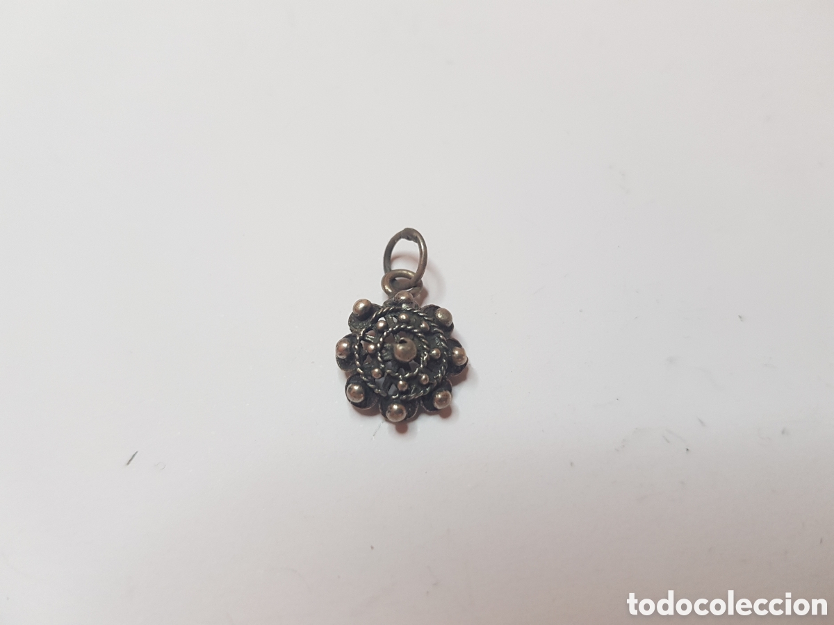 Joyeria: #886 Boton charro plata de ley 925 1cm - Foto 1