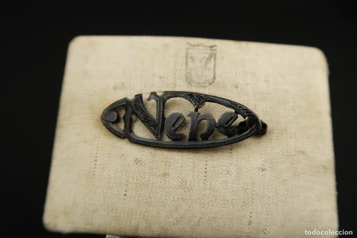 Joyeria: Antiguo Broche de Plata - Foto 3