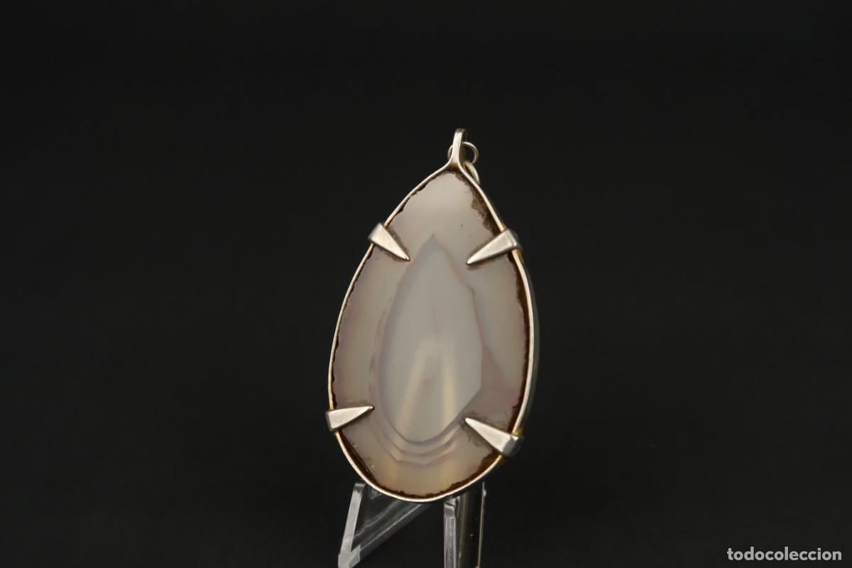 Joyeria: Antiguo Colgante de &Aacute;gata - Foto 1