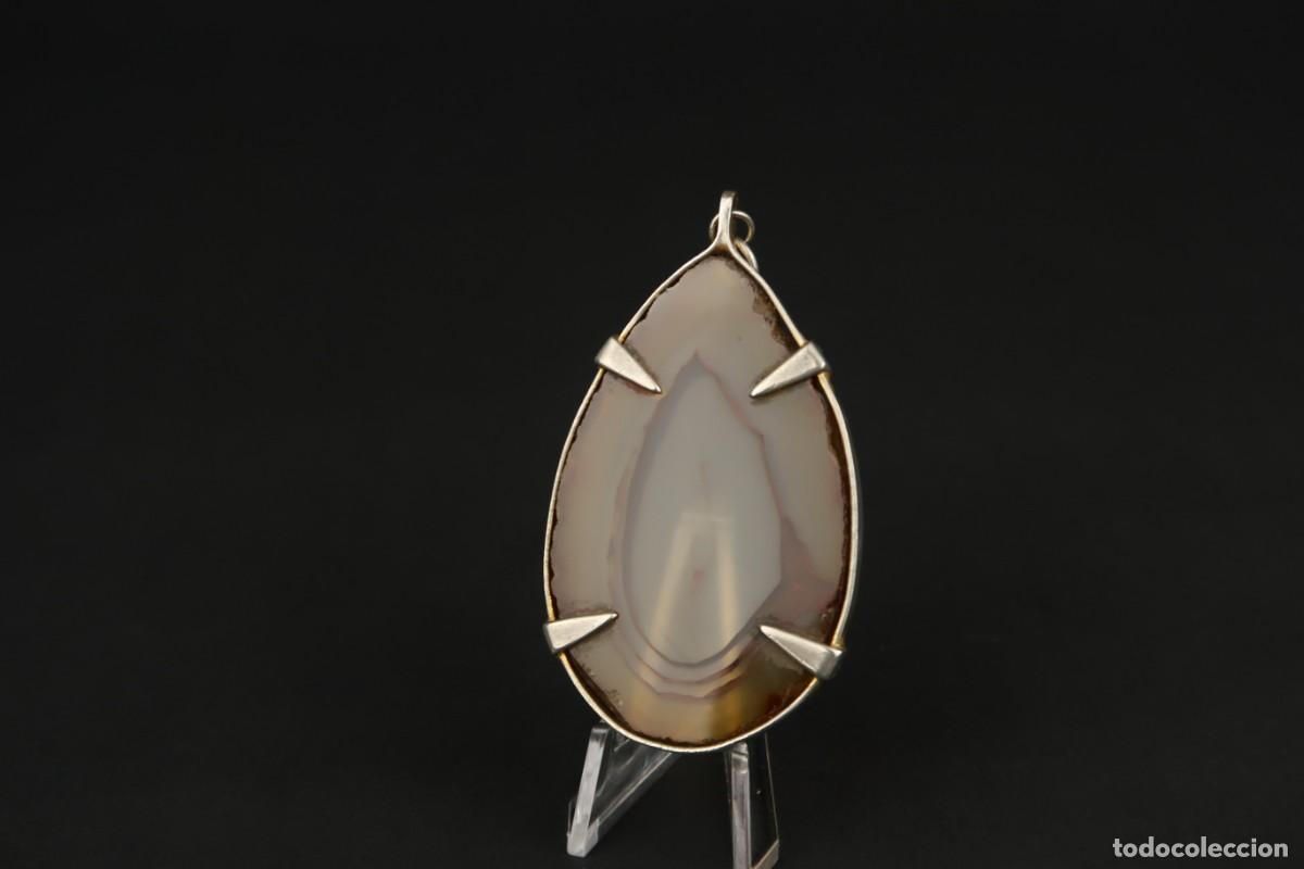 Joyeria: Antiguo Colgante de &Aacute;gata - Foto 2