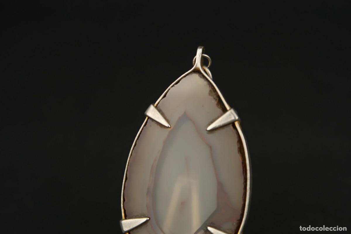 Joyeria: Antiguo Colgante de &Aacute;gata - Foto 3
