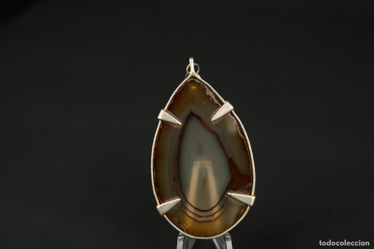 Joyeria: Antiguo Colgante de &Aacute;gata - Foto 5
