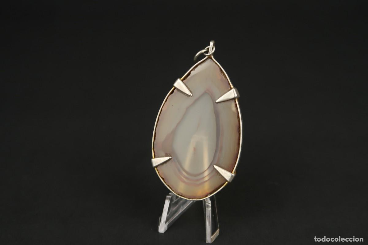 Joyeria: Antiguo Colgante de &Aacute;gata - Foto 8