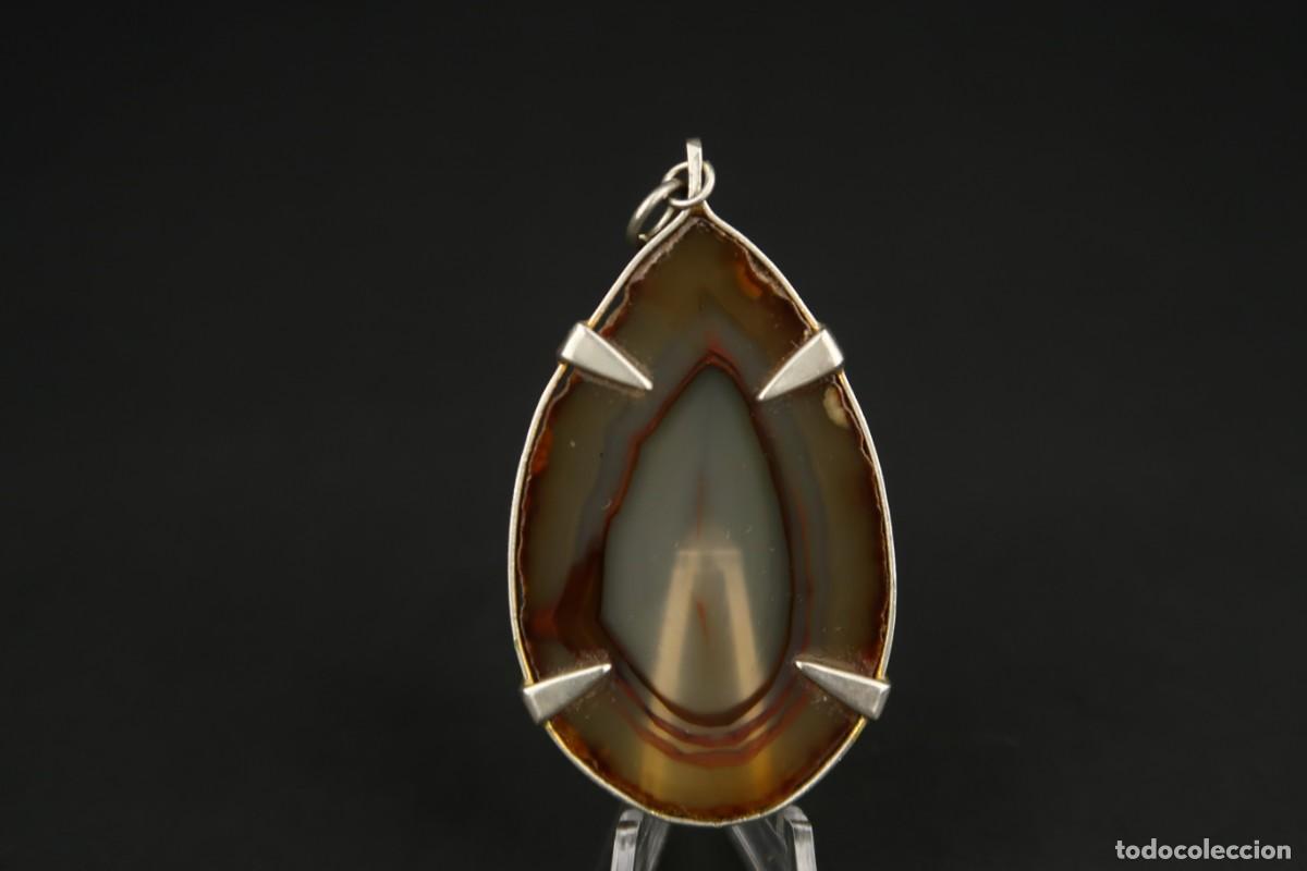 Joyeria: Antiguo Colgante de &Aacute;gata - Foto 9