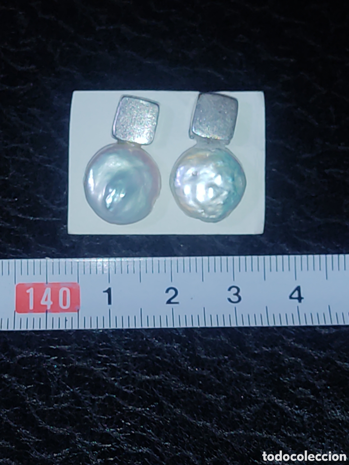 Joyeria: Pendientes de plata 925 y perlas.Vintage. - Foto 2