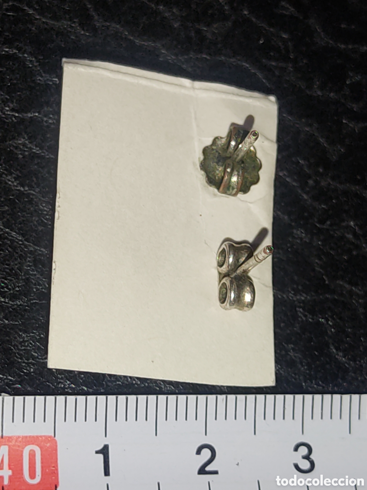 Joyeria: Pendientes de plata 925 y perlas.Vintage. - Foto 4
