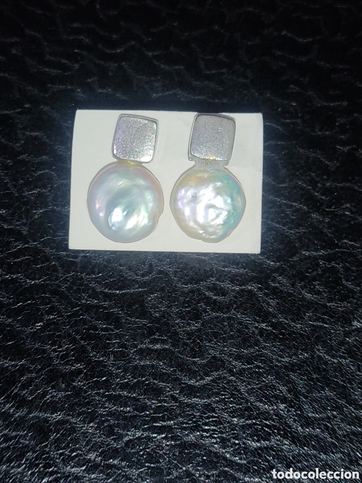 Joyeria: Pendientes de plata 925 y perlas.Vintage. - Foto 5