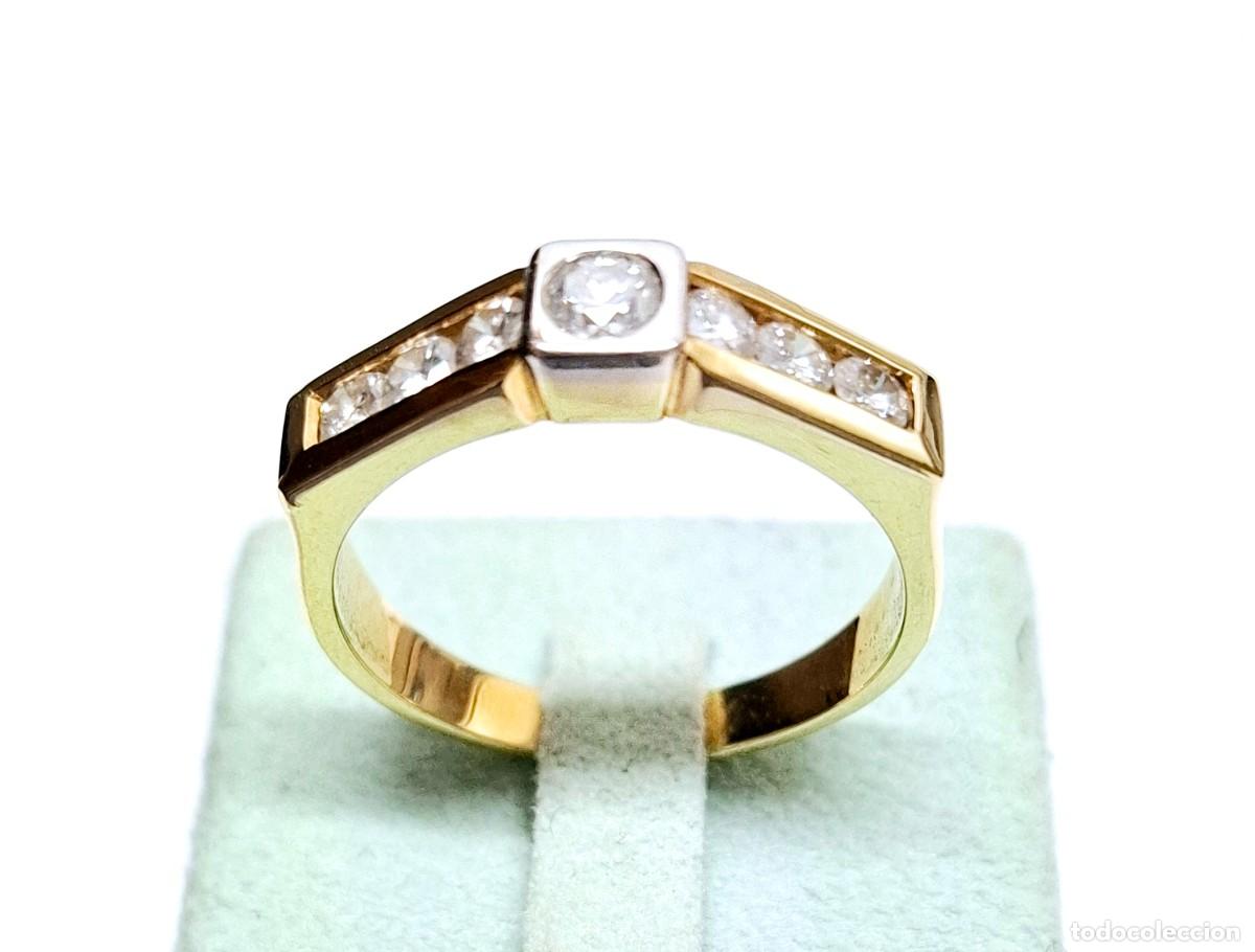 Joyeria: PRECIOSA SORTIJA DE ORO Y DIAMANTES - Foto 8