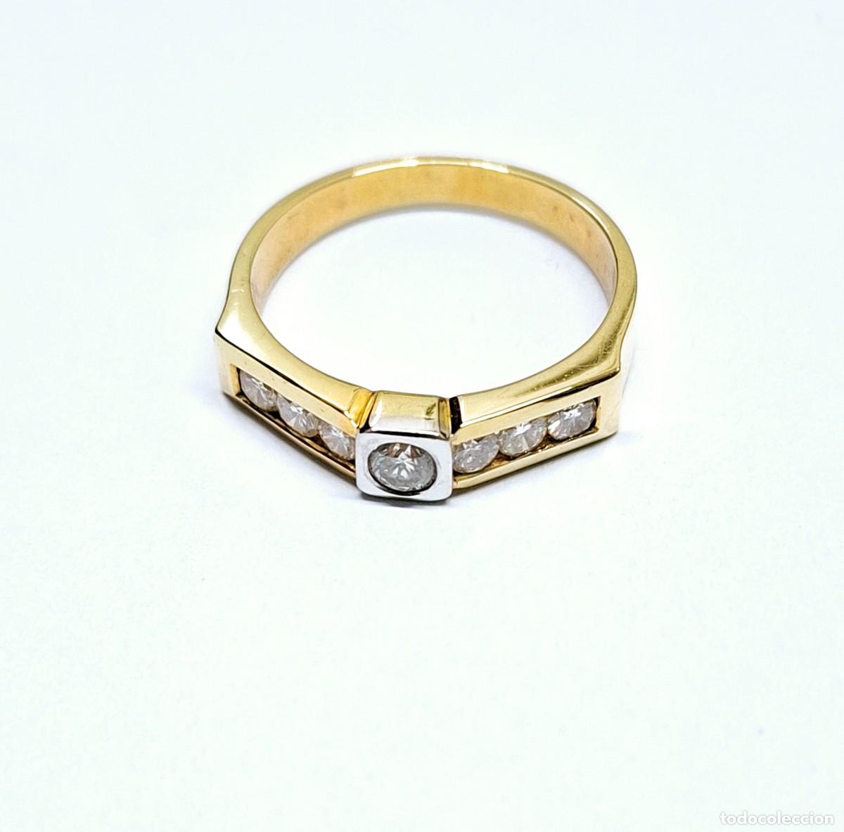Joyeria: PRECIOSA SORTIJA DE ORO Y DIAMANTES - Foto 11