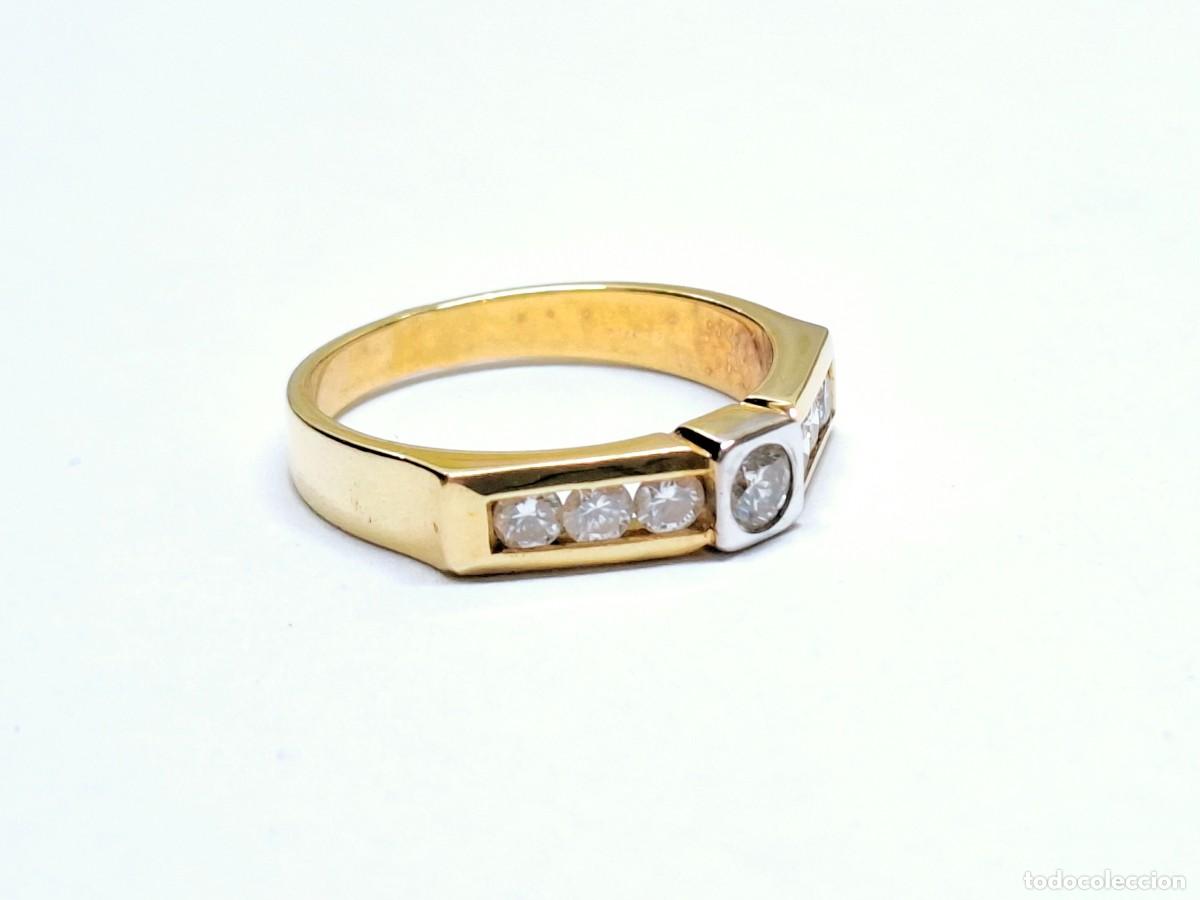 Joyeria: PRECIOSA SORTIJA DE ORO Y DIAMANTES - Foto 12