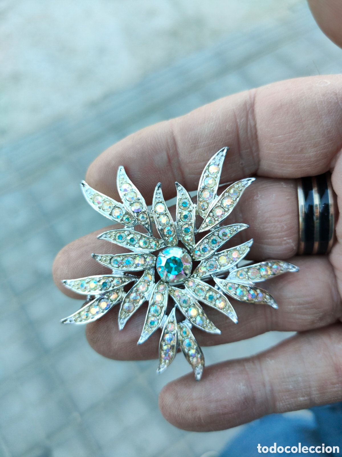 Joyeria: SARAH COVENTRY. ESPECTACULAR BROCHE VINTAGE - Foto 8