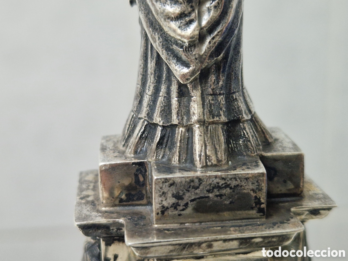 Joyeria: FIGURA DE MUJER CON PARAGUAS PLATA - Foto 12