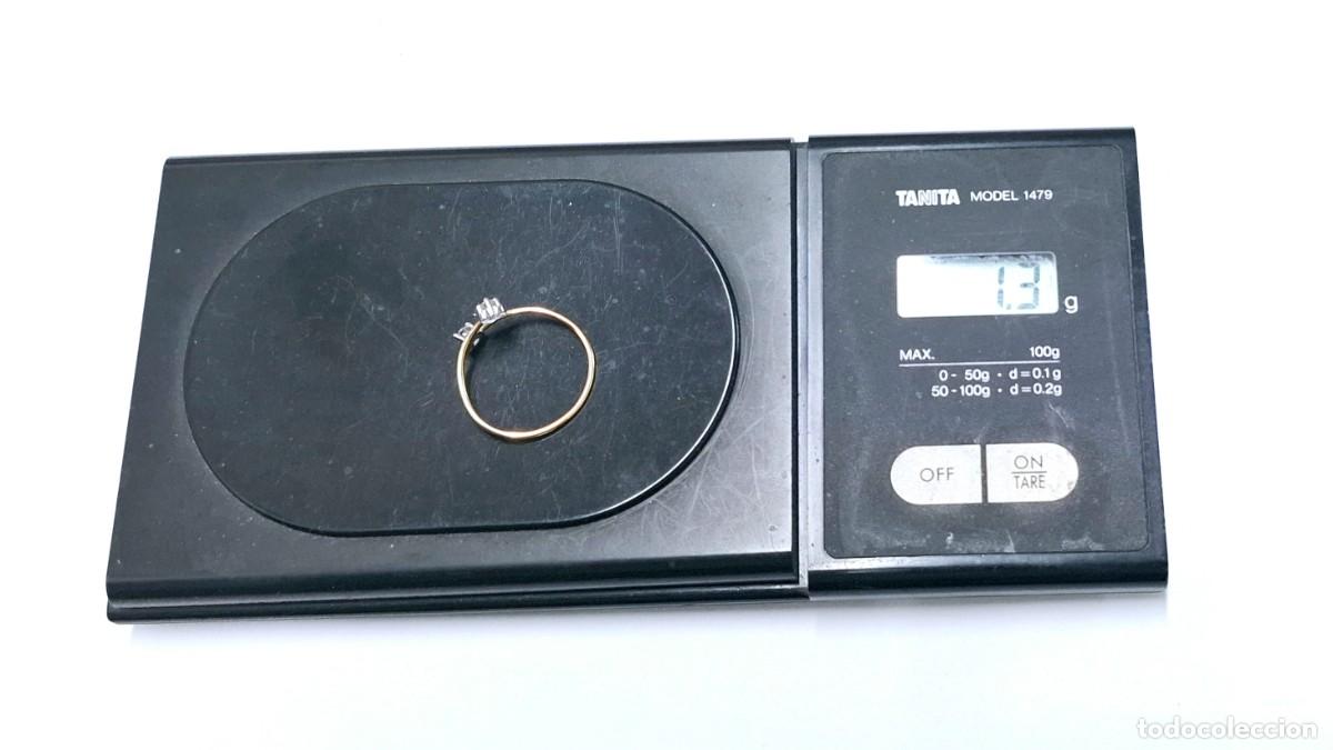 Joyeria: FINA Y ORIGINAL SORTIJA DE ORO Y BRILLANTES - Foto 18