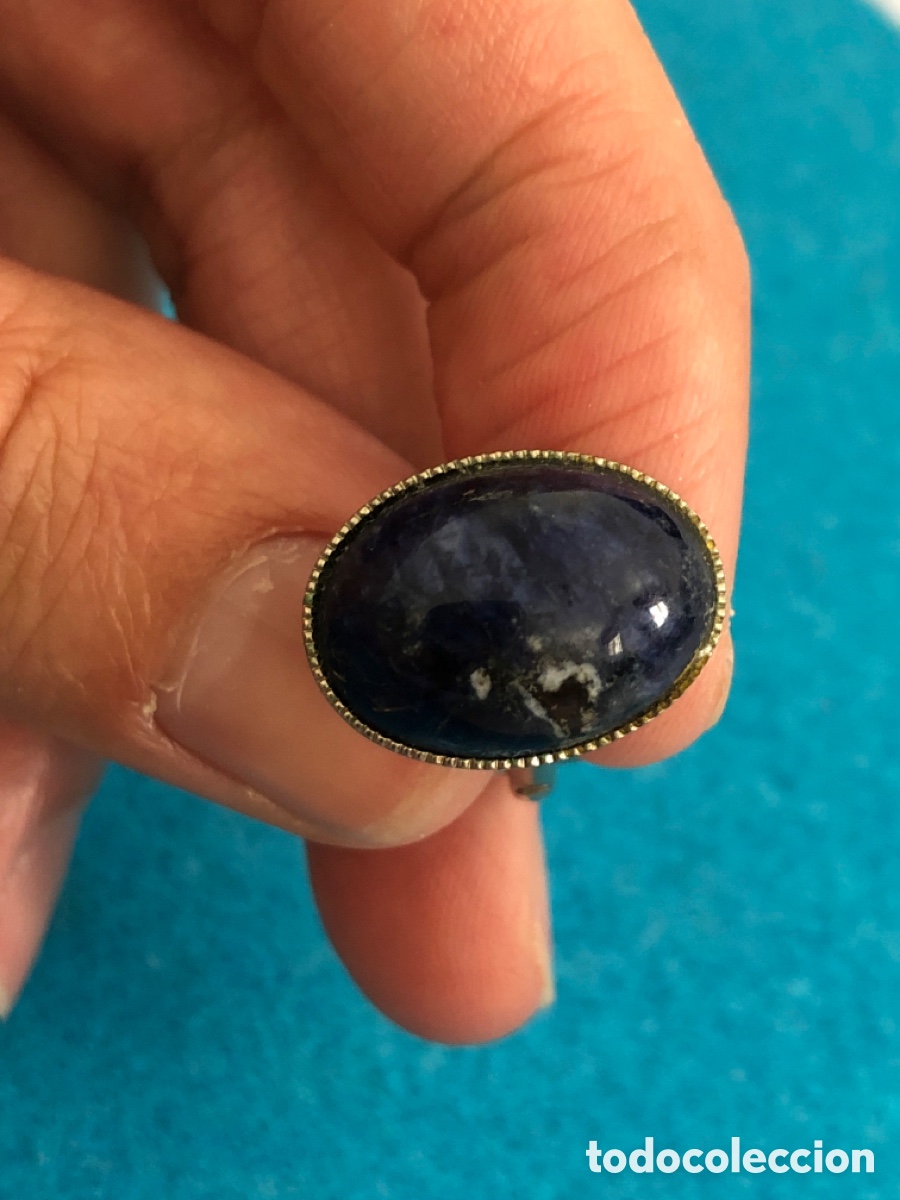 Joyeria: Antiguo gemelelo con lapislazuli (L9) - Foto 3