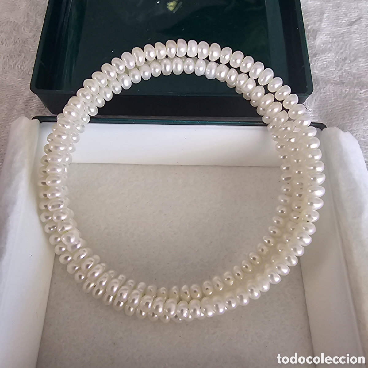 Joyeria: PULSERA 3 VUELTAS CON PERLAS DE RIO, DE JOYERIA - Foto 2