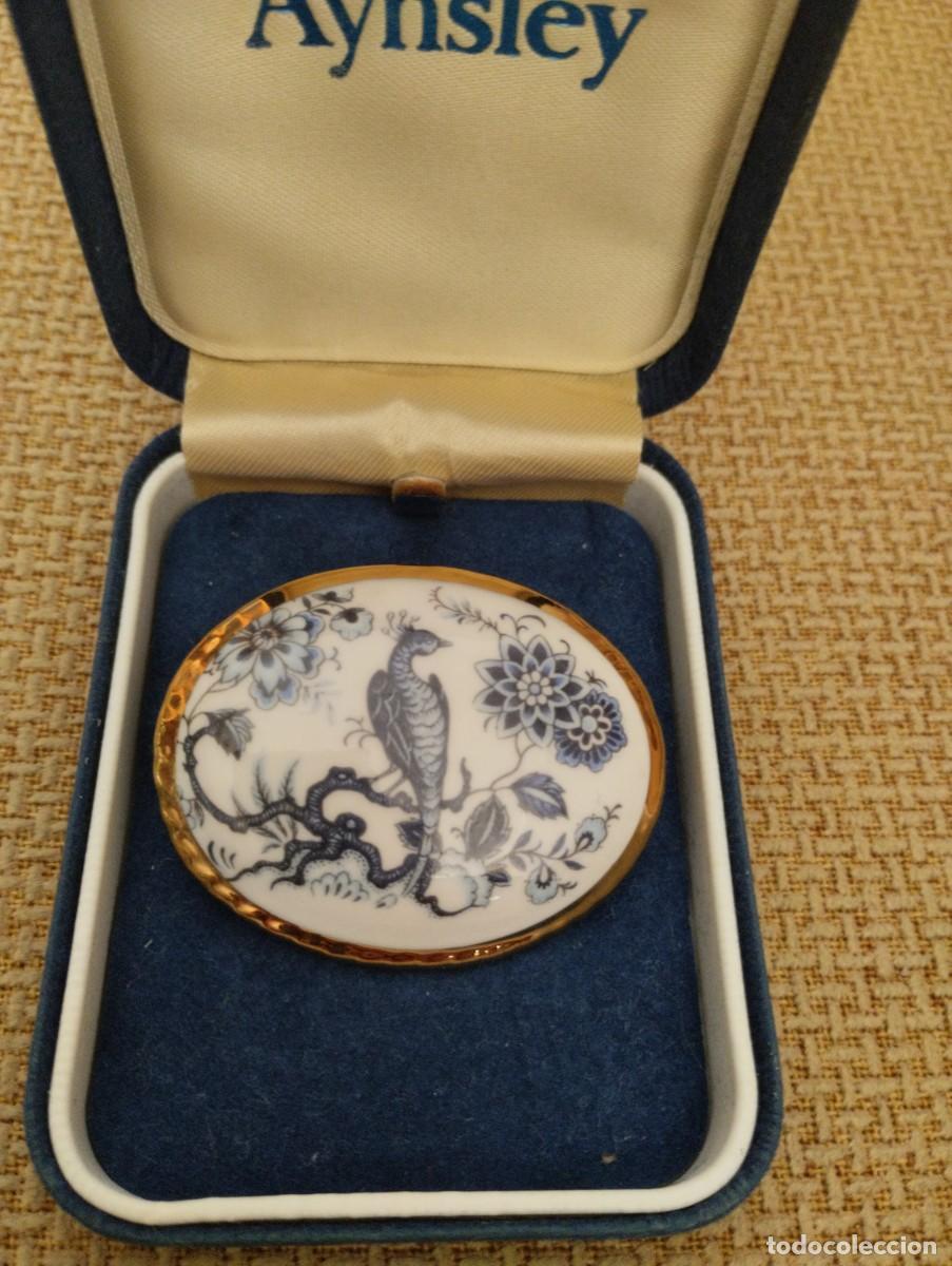 Joyeria: Broche antiguo Aynsley - Foto 2
