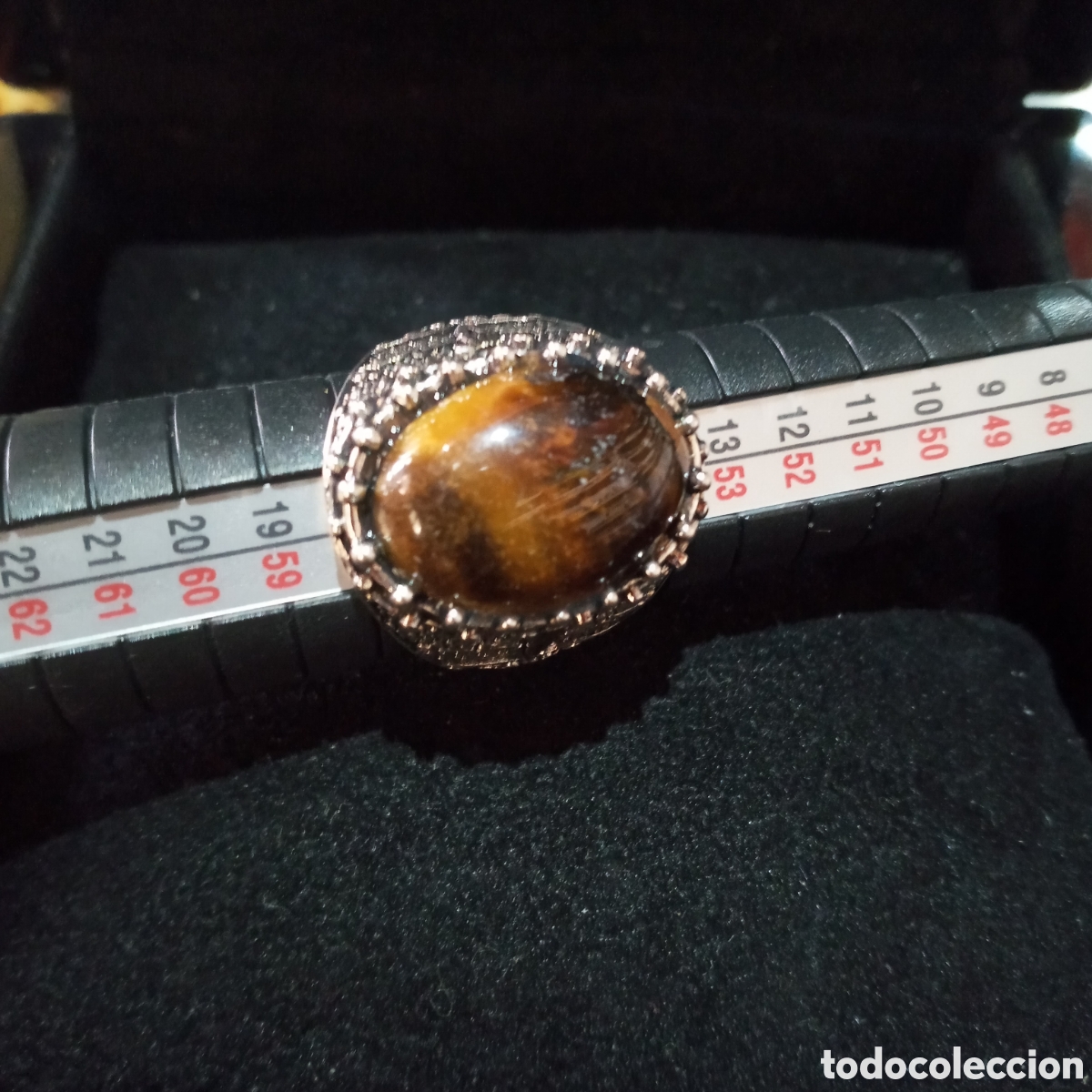 Joyeria: ANILLO CON OJO DE TIGRE. - Foto 4